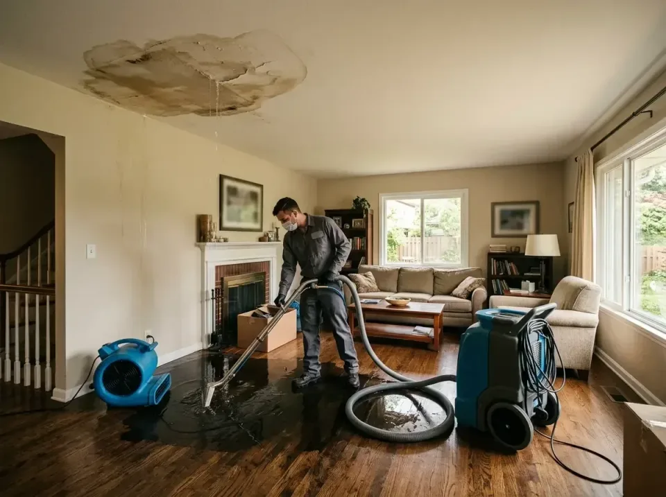attic-pipe-burst-ceiling-drip-008 — frequently asked questions, Water Damage Restoration & Carpet Care in Point of Rocks, MD